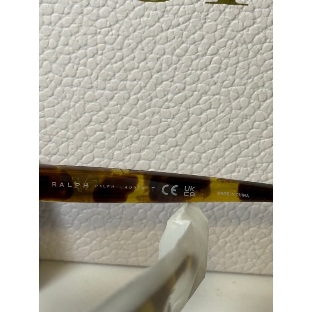 Ralph By Ralph Lauren Yellow Havana Dark Brown Lense (RA5306U 583673)-NEW w CASE - Picture 8 of 9